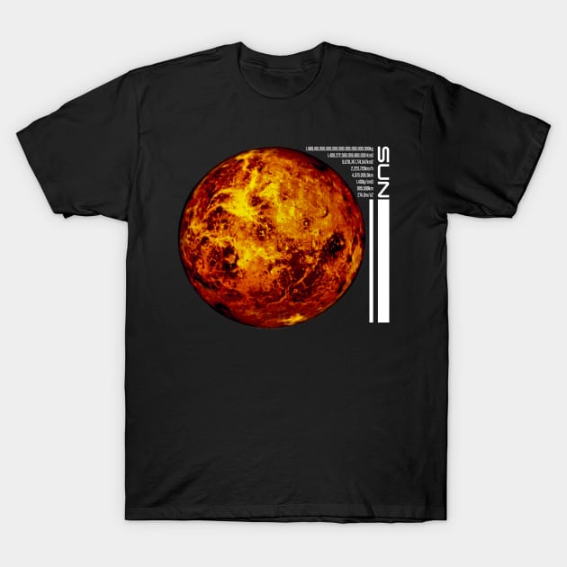 Sun's hot details v2 T-Shirt by chiaravisuals